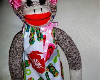 Sock Baby Safe Monkey Small