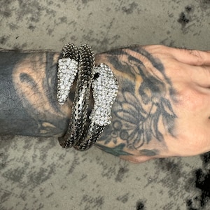 Bracelet collation strass style Cartier