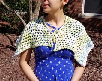Spring Lace Capelet