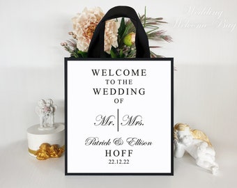 Custom Wedding Welcome Bags: Personalized Hotel Favor Bags