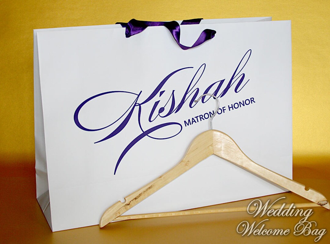 Extra Large Gift Bags for Your Bridesmaids Dress, Large Elegant Bride