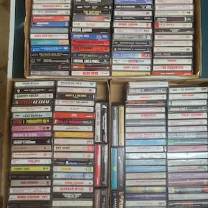 Cassette Tapes ANY 3 for 14.99 YOU CHOOSE!! (Free Shipping) Pop Rock R&B Hip Hop 50s 60s 70s 80s 90s Updated 8/8/25