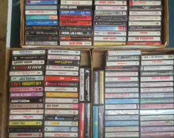 Cassette Tapes ANY 3 for 14.99 YOU CHOOSE!! (Free Shipping) Pop Rock R&B Hip Hop 50s 60s 70s 80s 90s Updated 9/5/25