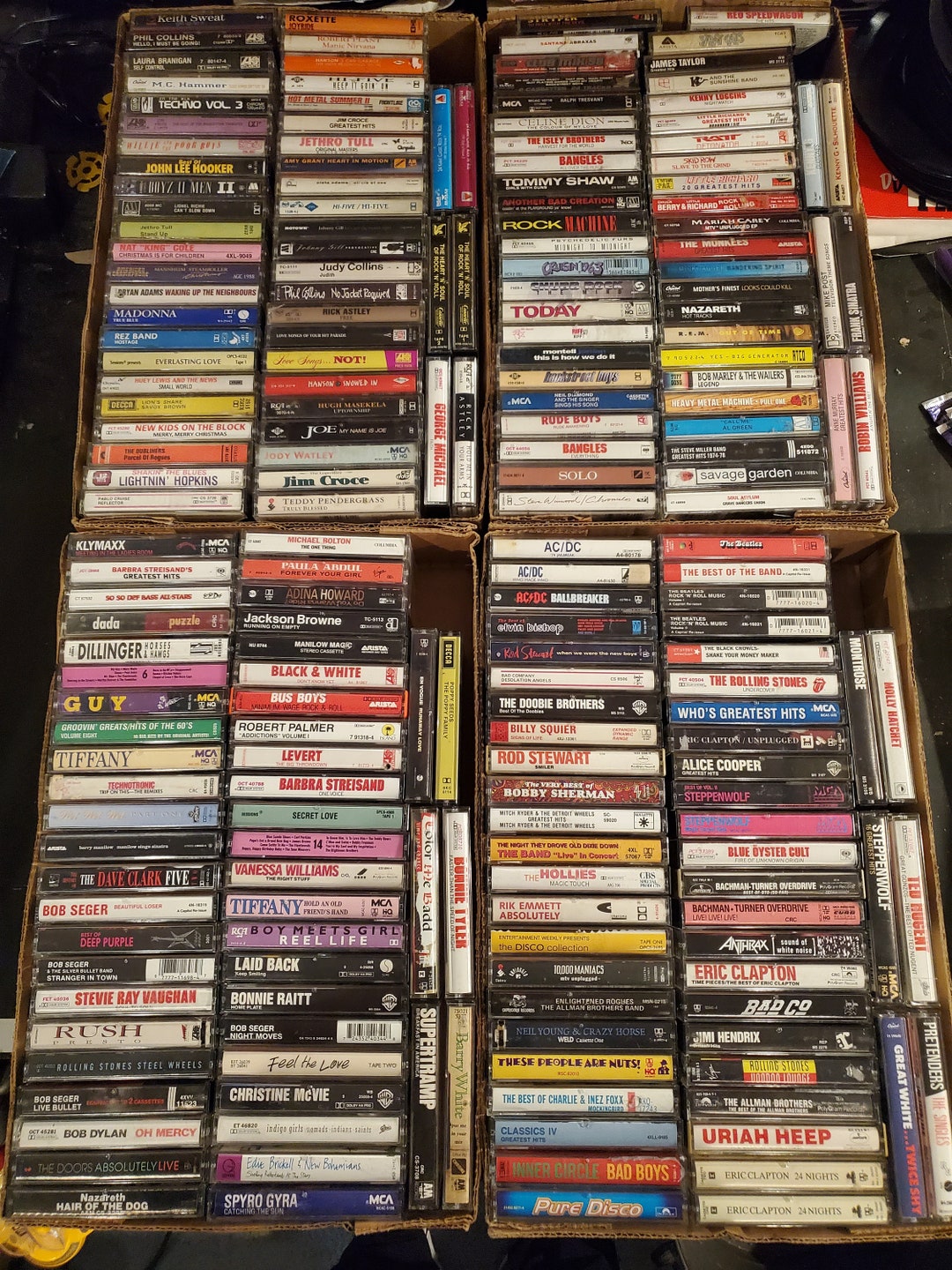 Cassette Tapes ANY 3 for 9.99 YOU CHOOSE Pop Rock R&B Hip Hop 50s 60s ...