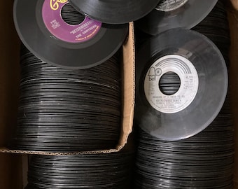 美術工芸装飾用レコード100枚セット（再生不可）45回転7インチ