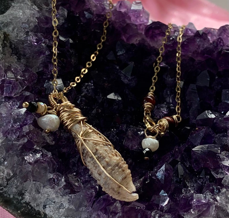 Auger Shell Pendant