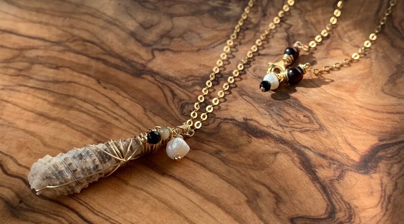 Auger Shell Pendant