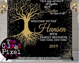 Family Reunion Decor Etsy