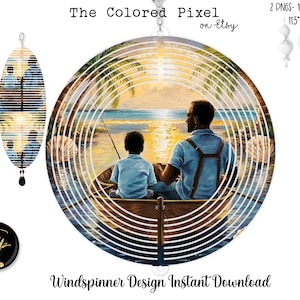 Sublimation de pêche noire pour la fête des pères, png rond de 10 pouces, conception de queue de poisson hélicoïdale de 11,5 pouces, conception de sublimation de toupie à vent ovale hélicoïdale png thumbnail