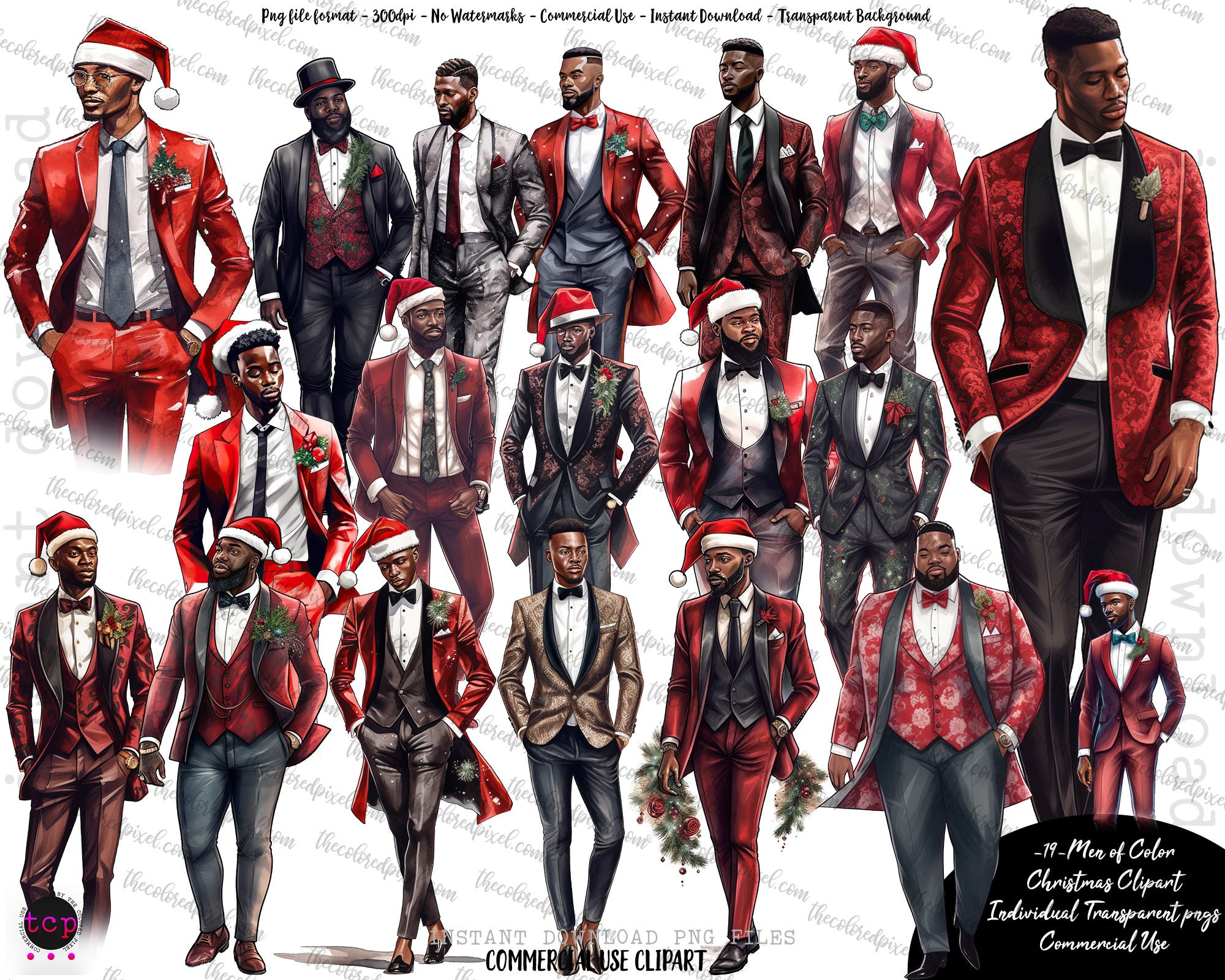 Men Christmas Suit - Etsy