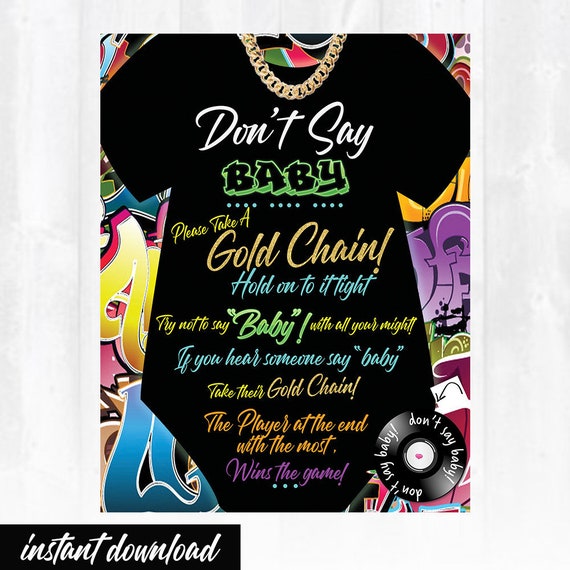 90s theme cheap baby shower