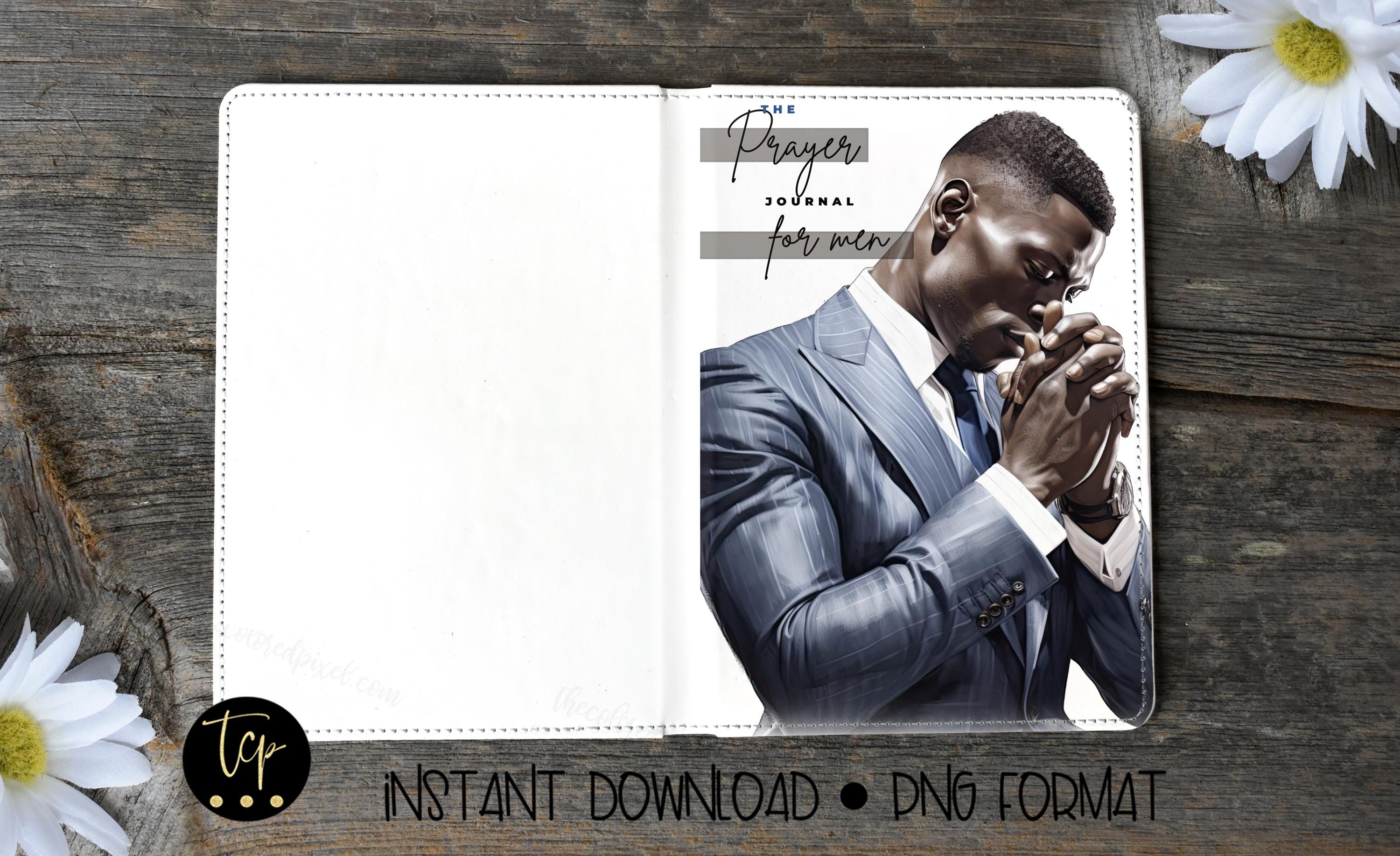 Men's Prayer Journal Cover Art: Printable PNG (digital Download) - Etsy