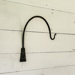 Hand Forged Curved Wall Bracket