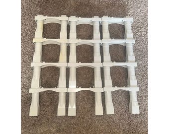 Geo Trax Fisher Price Elevation Bridge Support Track Risers Gray Lot of 12