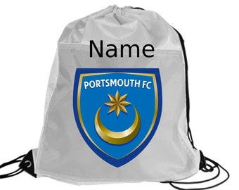 CUSTOM COTTON DRAWSTRING BAG GYM SAC GYMSAC PE KIT BAG SCHOOL NURSERY BOYS