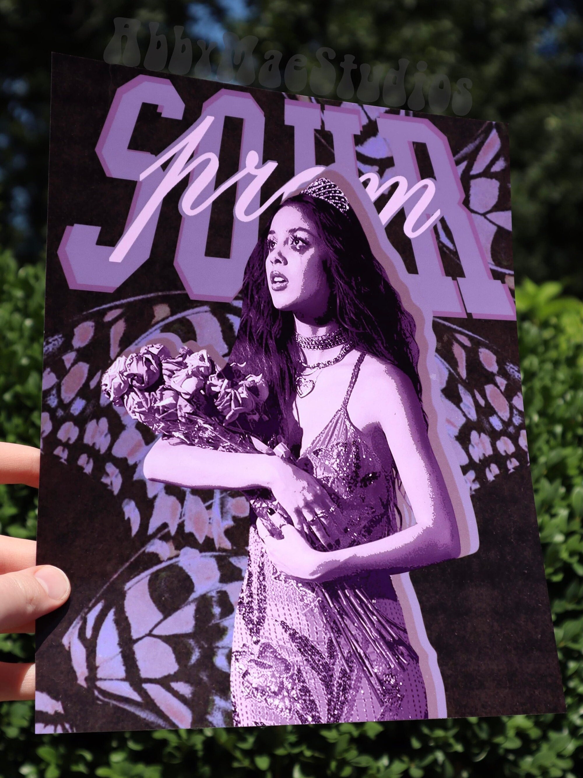 Olivia Rodrigo The Sour Tour Fan Made Poster Tour Posters Tours