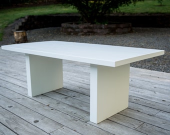 Modern White Coffee Table