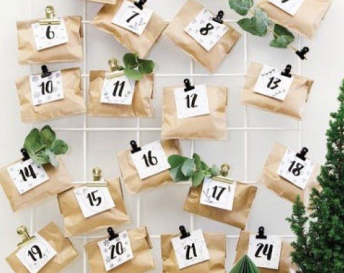 Crystal Advent Calendar With Rare Crystals, Jewellery, & Pendulums