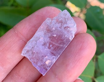 KUNZITE Crystal 1.3" - Raw Spodumene - 6g