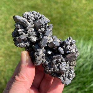 GALENA Crystal Cluster - Raw Mineral - 267g