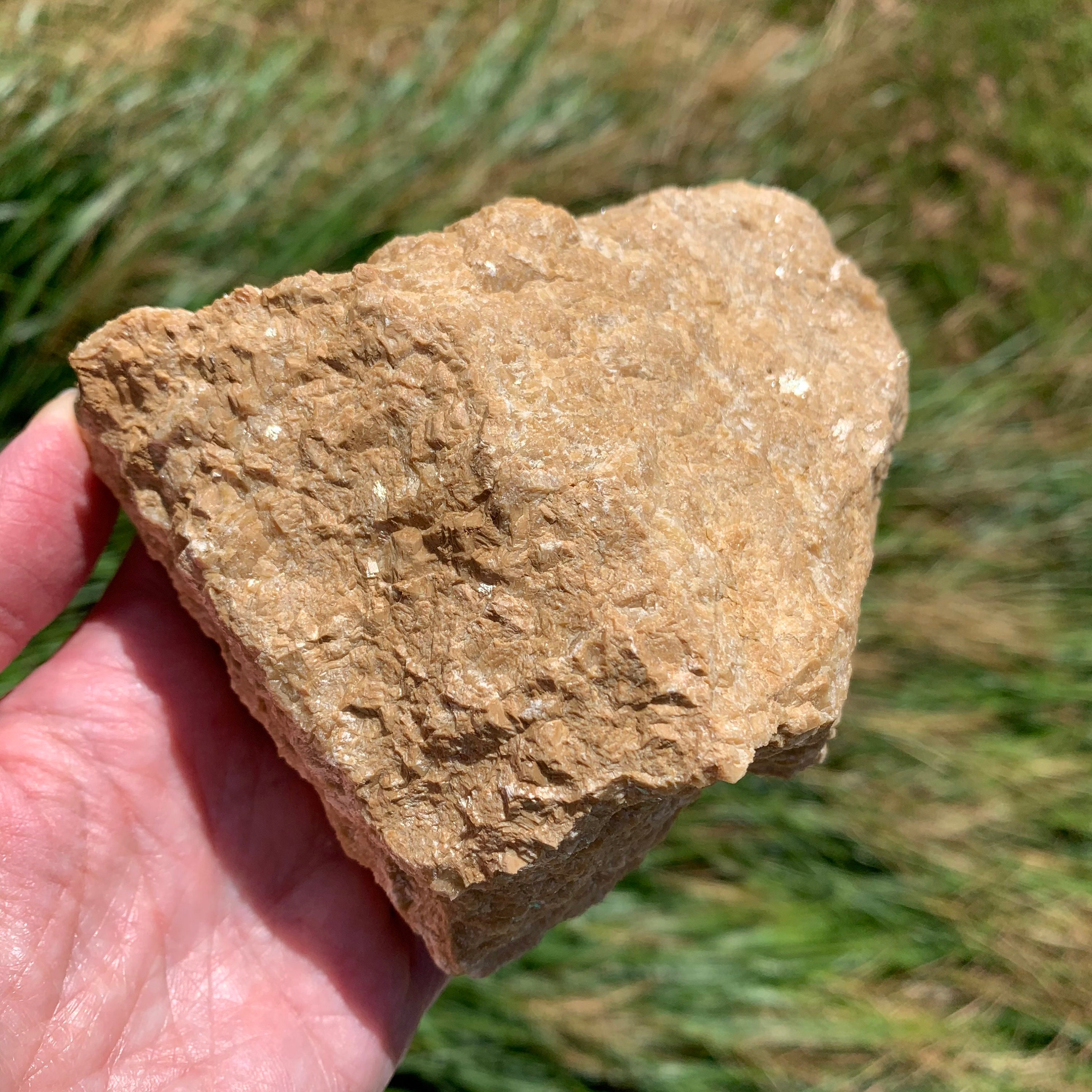 Travertine rock