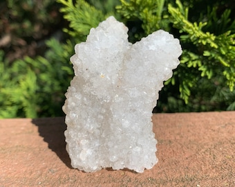 2.7" CHALCEDONY Crystal Cluster - Raw Natural Mineral Specimen - Collectable Stone - Meditation Stone- Healing Crystal - 148g