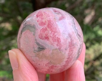 RHODOCHROSITE SPHERE 52mm - Crystal Ball - 263g