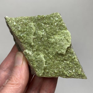 VESUVIANITE Crystal Cluster 2.2&quot; - Idocrase - Raw Stone - Natural Mineral Specimen - Healing Crystal - Meditation Crystal - 171g