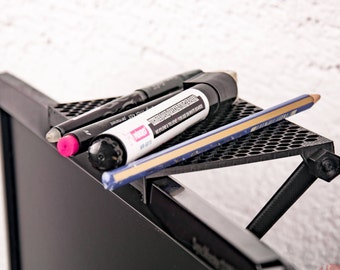 Adjustable PC Monitor Shelf, TV Topper, Book, Phone Stand