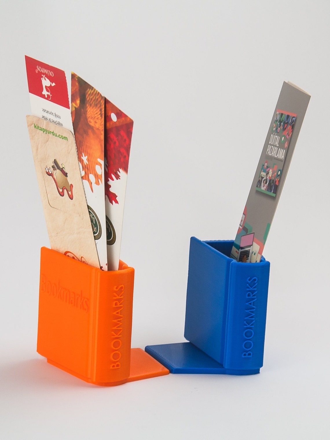 Bookend With Bookmark&pen Holder Book Shaped Nursery Etsy