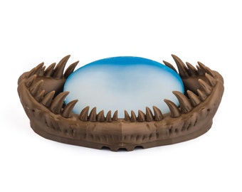 3D Printed T-Rex Soap Dish, Jurassic Dinosaur Bathroom Decor