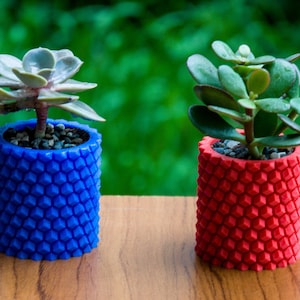 3D Printed Pineapple Planter: Geometric Succulent & Pen Holder