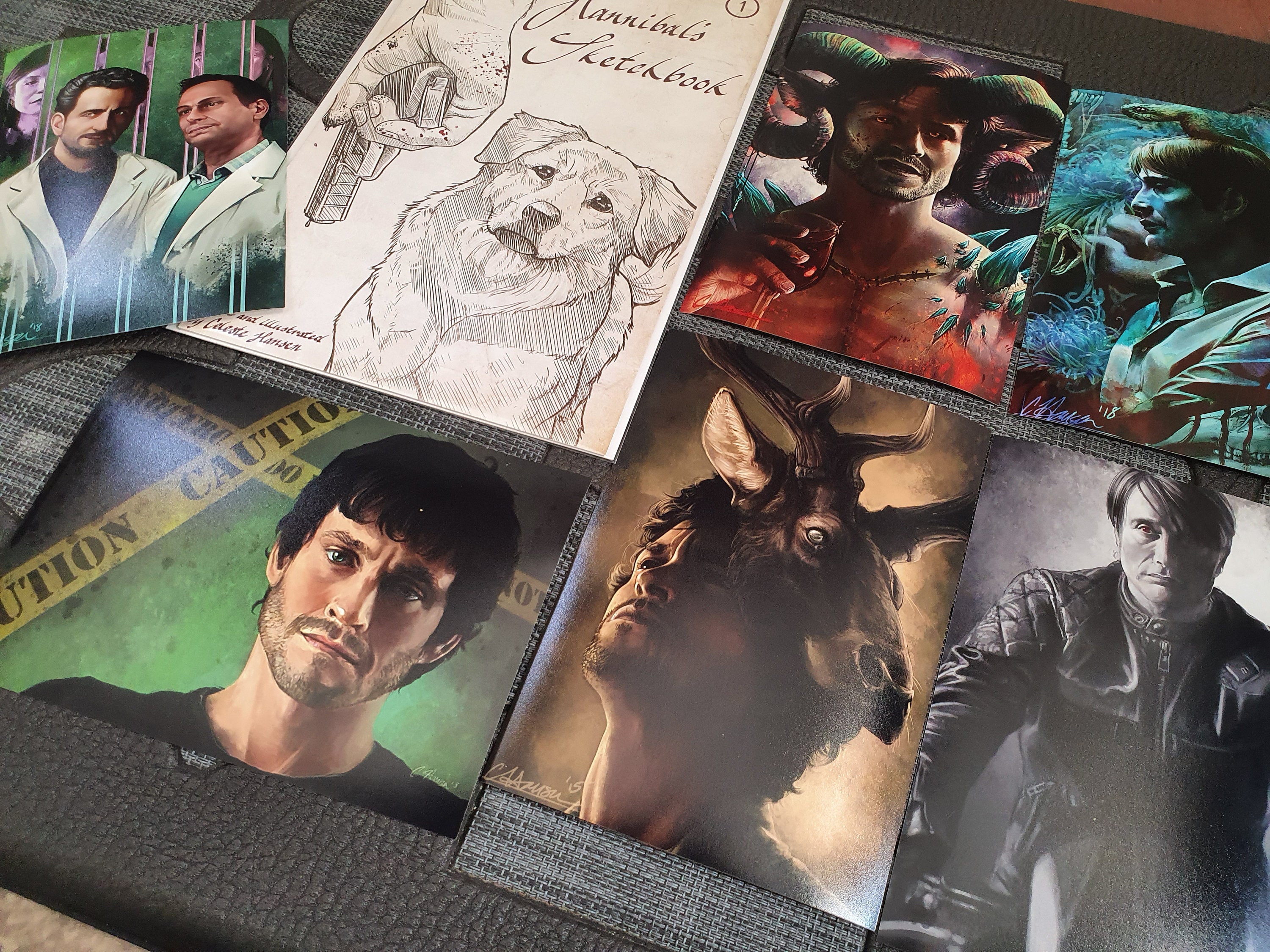 Buy Hannibal's Sketchbook Issue 01 - Original Graphic Novel Comic Buy Hannibal's Sketchbook Issue 01 - Original Graphic Novel Comic