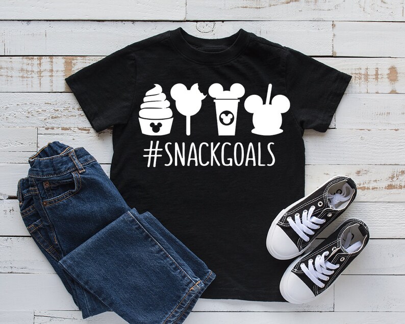 disney snack goals shirt