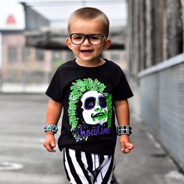 Beetlejuice Kids Shirt - Beetlejuice Toddler Shirt, Kids Halloween Shirt,Kids Halloween Shirt, Toddler Long Sleeve ,Beetlejuice Kids Hoodie