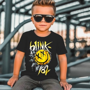 Blink 182 Shirt Kids, Kids Blink Shirt, Blink 182 Concert Shirt, Blink 182 Apparel