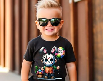 Easter Horror Shirt, Easter Kids Shirt, Easter Shirt, Easter Halloween Shirt, Easter Bunny Shirt, Easter Horror Characters, Easter Kids