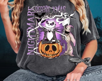 Alptraum vor Weihnachten Halloween Shirt Erwachsene, Horror Shirts Erwachsene, Horror Halloween Shirt, Alptraum vor Weihnachten Kinder Shirt