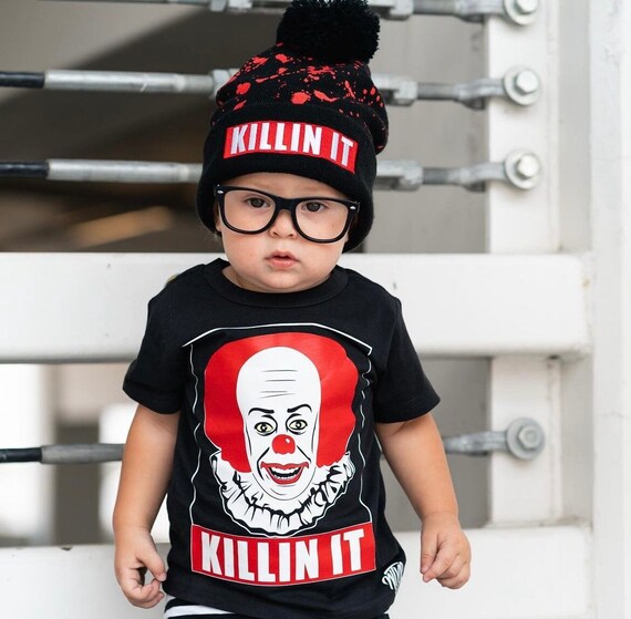 Pennywise kids sale shirt