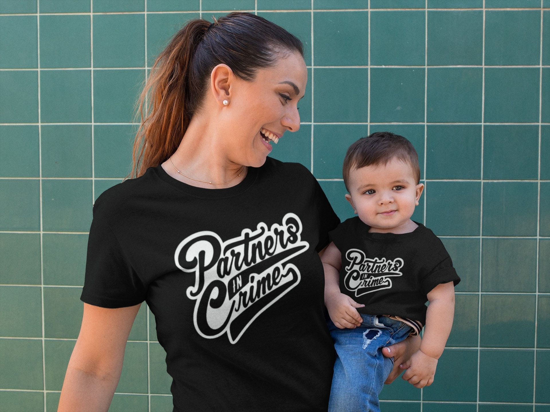 Mommy and Me Shirt Set Mom Daughter 