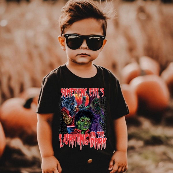 Michael Jackson Thriller Shirt - Michael Jackson Kids Thriller Shirt, Kids Halloween Shirt,Kids Halloween Shirt, Michael Jackson Kids Spooky