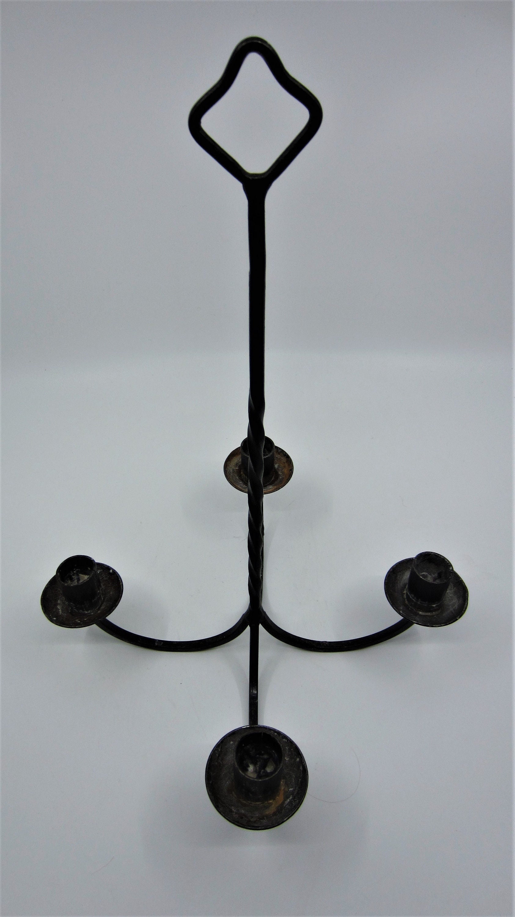 Vintage Swedish Iron Candle Holder / Chandelier Traditional Etsy