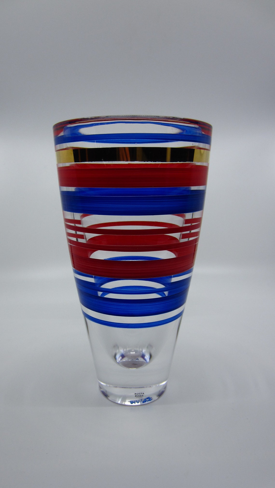 kosta boda vase vintage