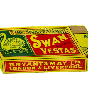 Swan Vestas Matches - Etsy