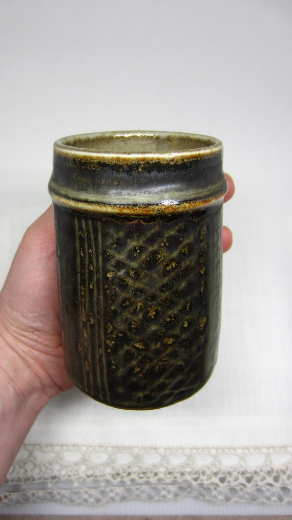 Vintage Swedish Rörstrand Atelje Carl Harry Stålhane Ceramic Vase 