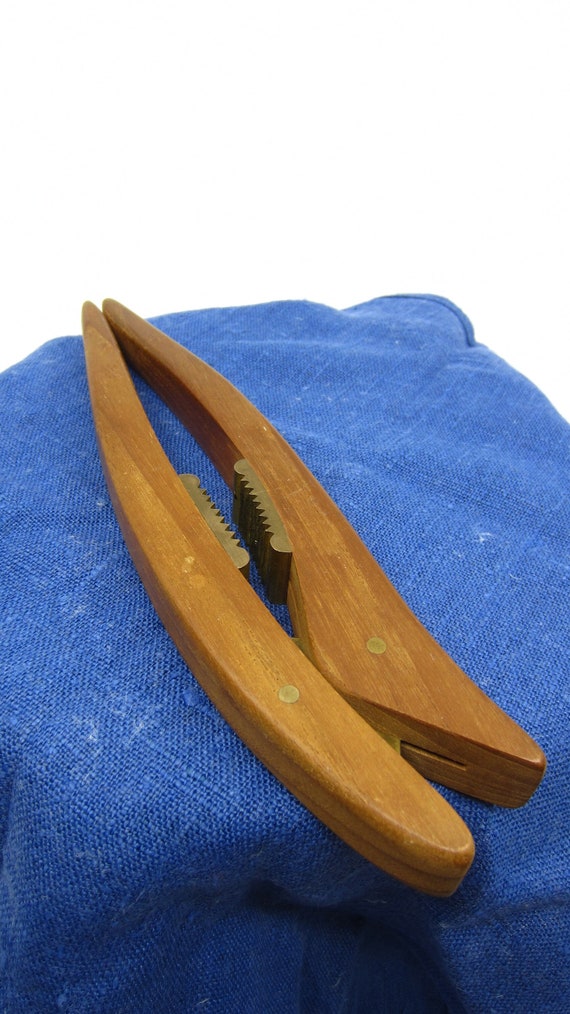 Casse-noix Vintage 1970 - Design Scandinave Danois Palissandre Inox