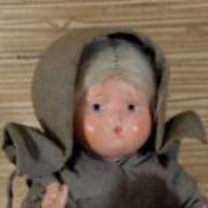 Doll in Pennsylvania Dutch costume - Effanbee