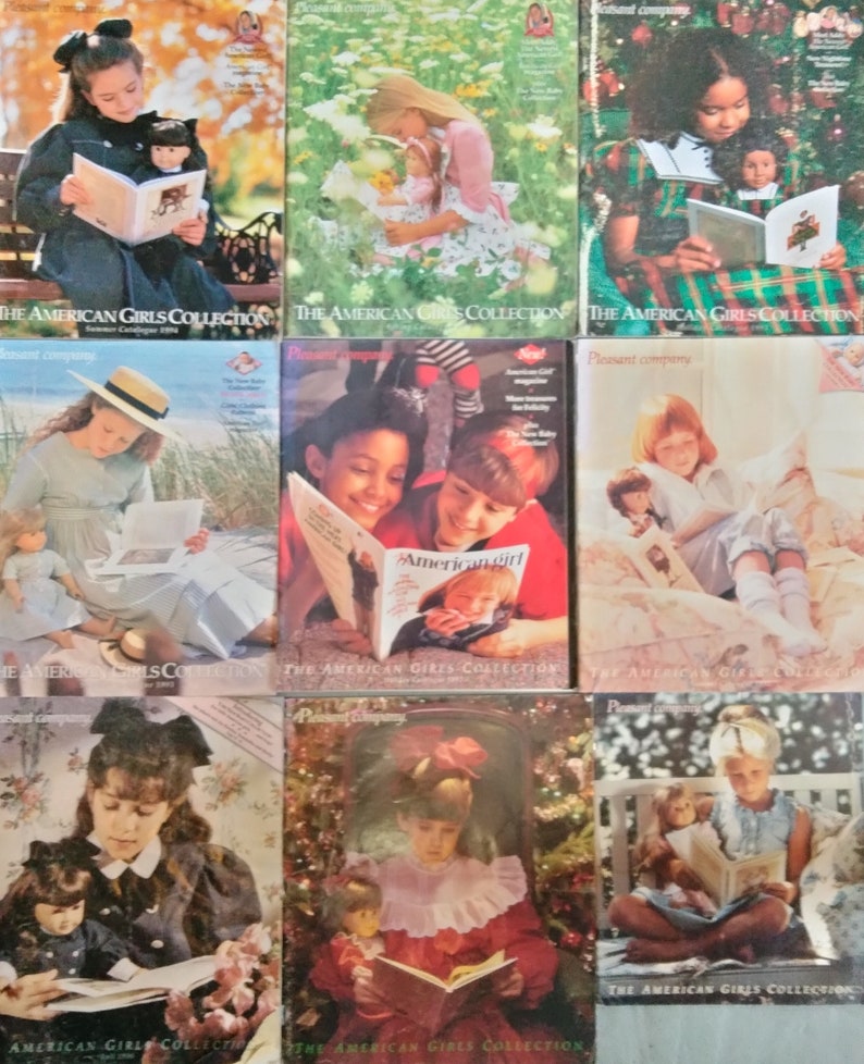 Vintage American Girl Catalogs Etsy