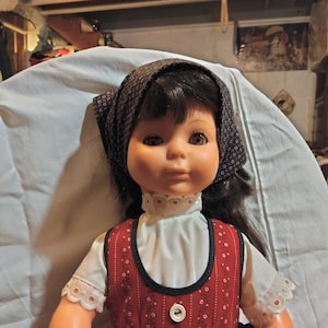 Engle-Puppe Talking Doll in Patriotic Dress