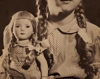 Reproduction American Child Stamp Doll, by Dewees Cochran for